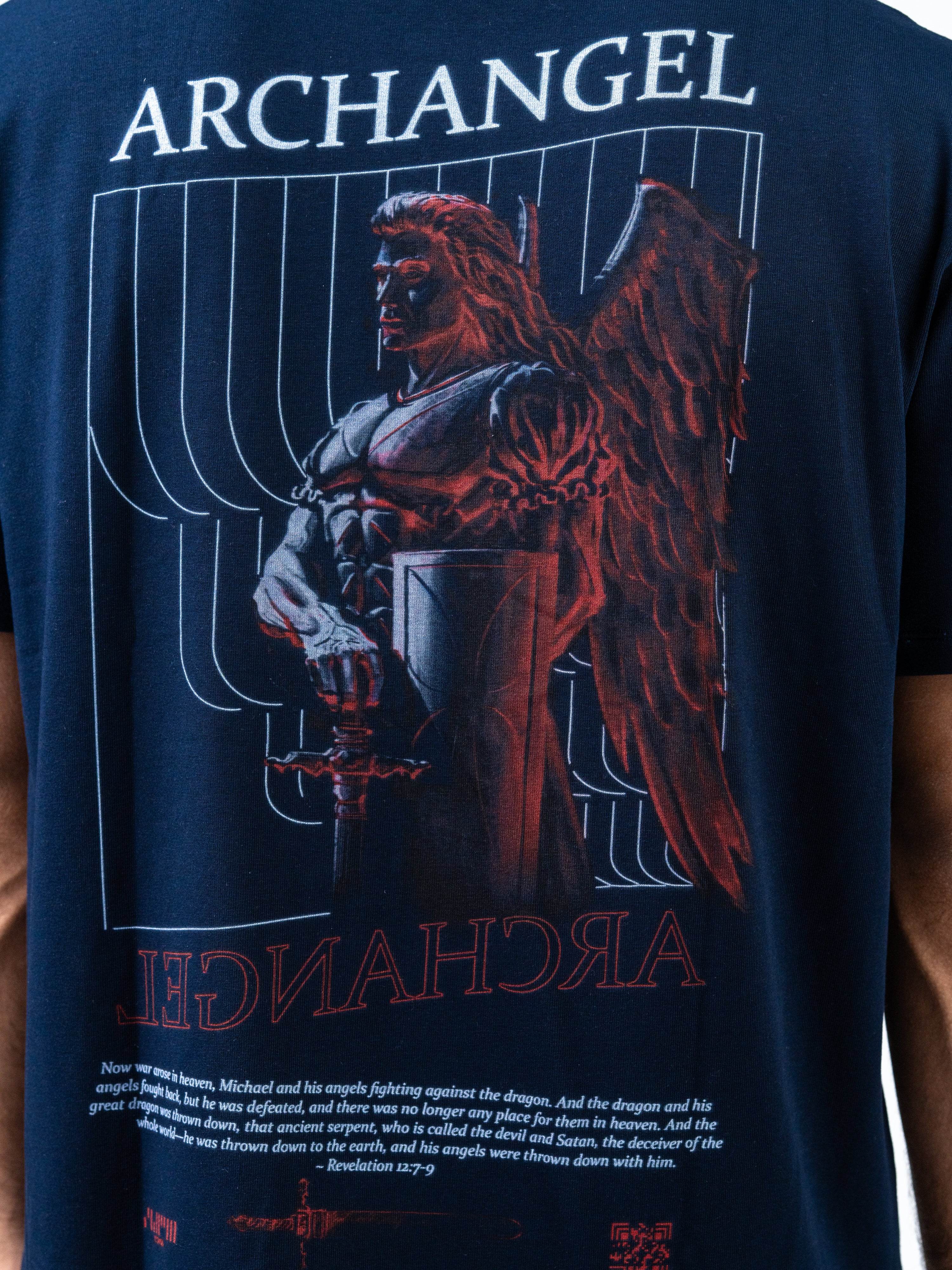 Archangel Michael Premium Oversized Tee
