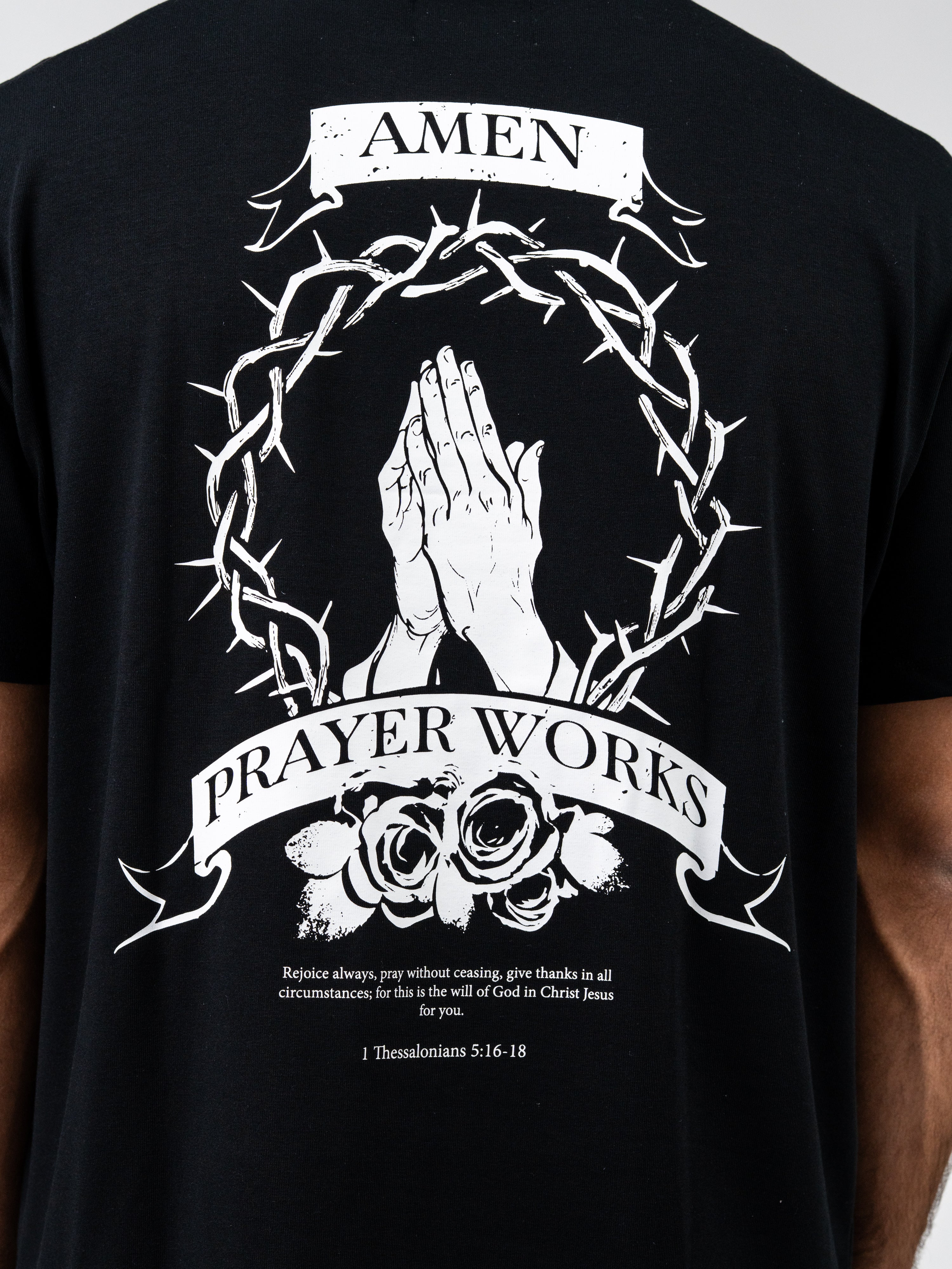 Prayer Works Premium Oversized Tee