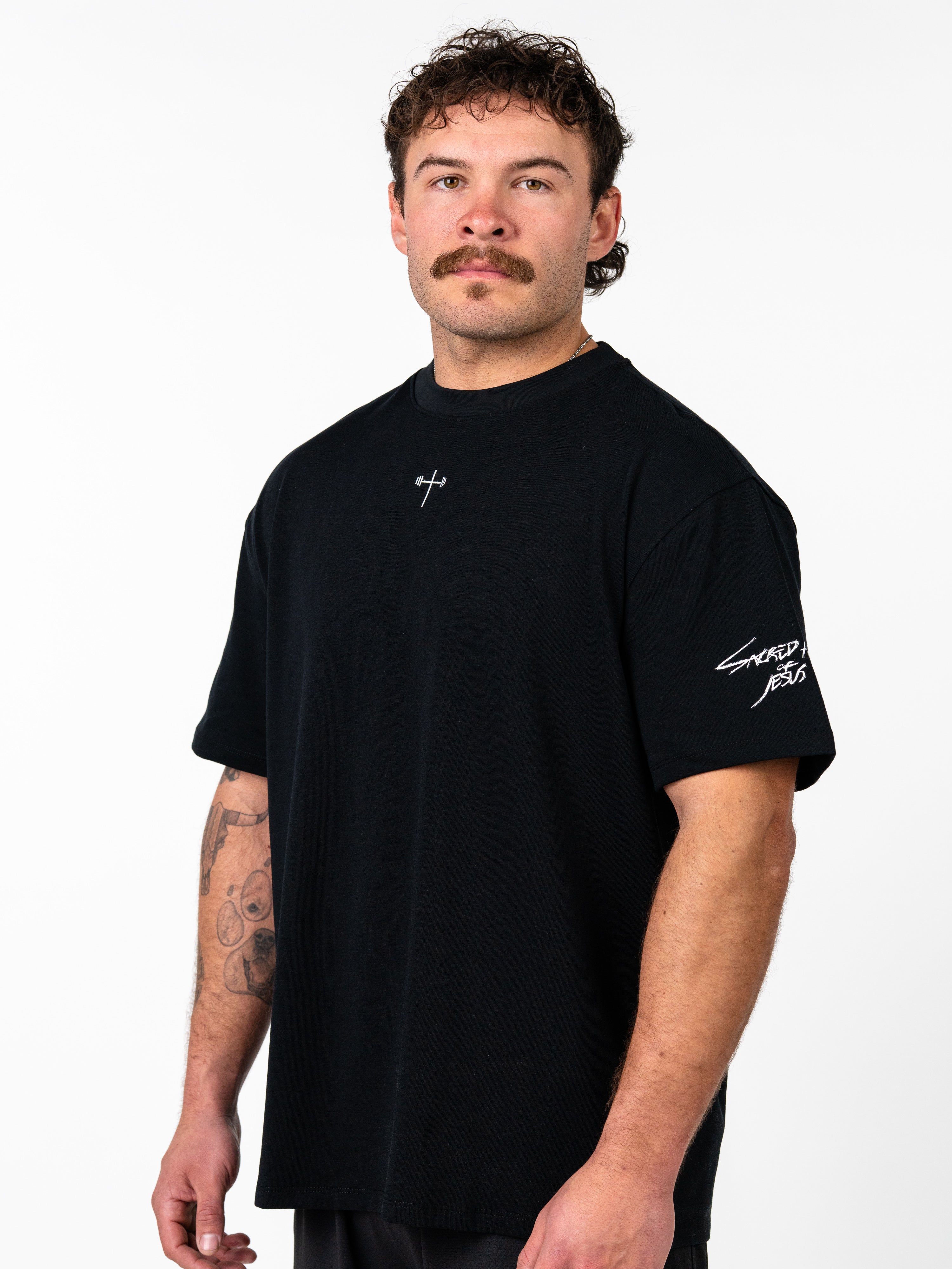Sacred Heart Premium Oversized Tee