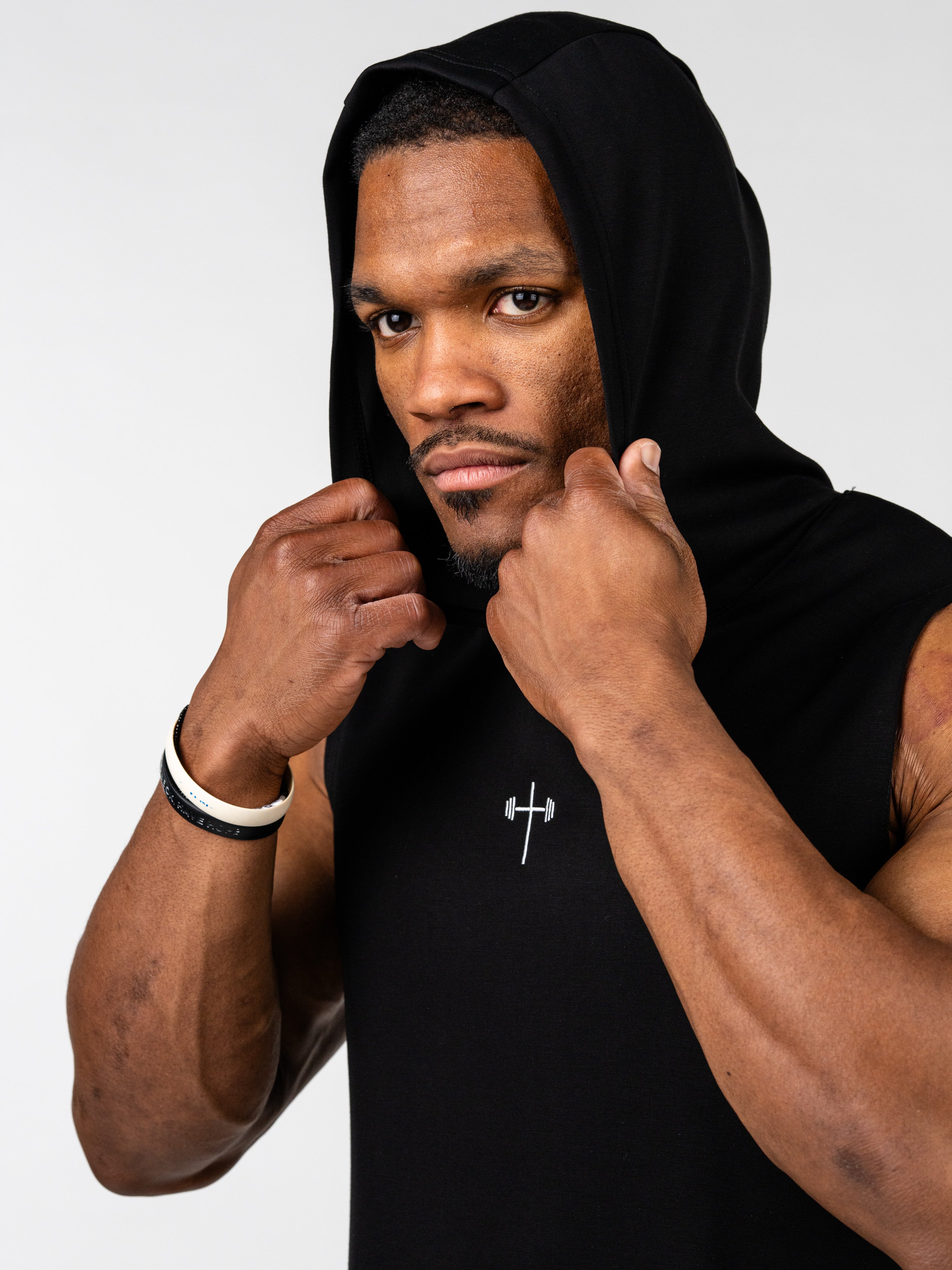 Essential Sleeveless Hoodie
