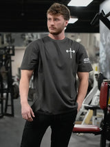 Armor Of God Oversized Tee - Matte Black HolStrength
