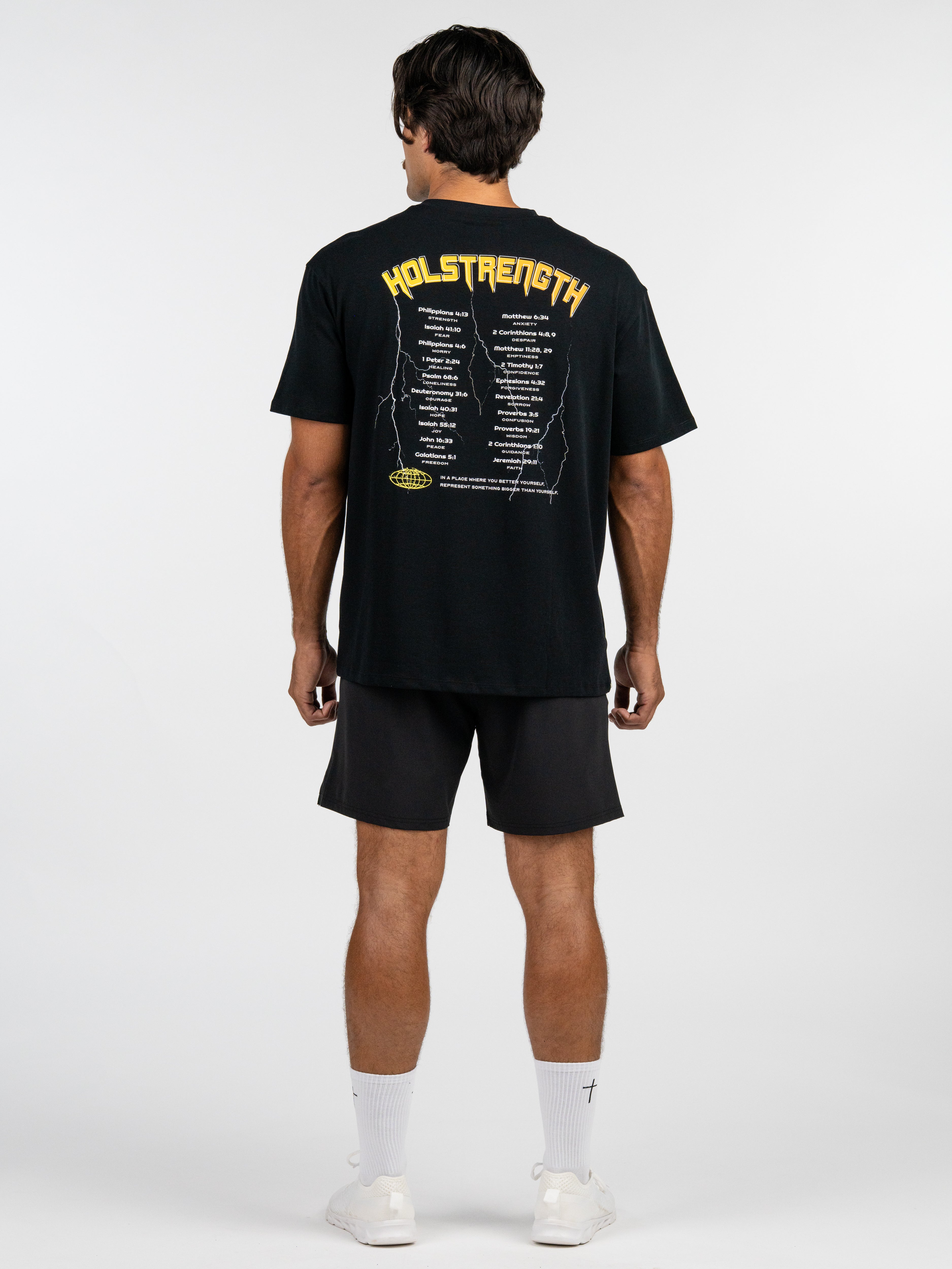 Retro Band Verse Premium Oversized Tee