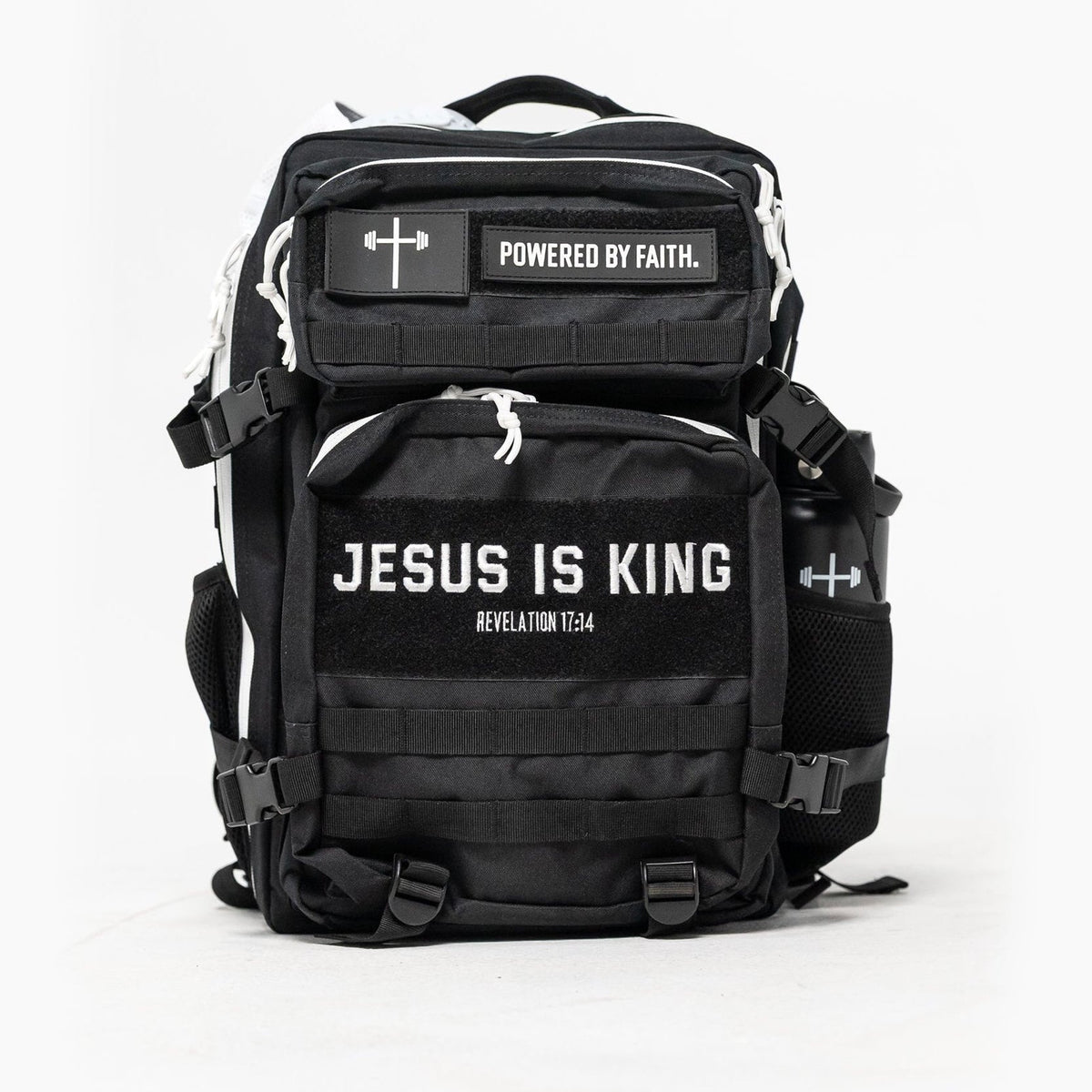 HolStrength 45L Tactical Backpack, Christ is King