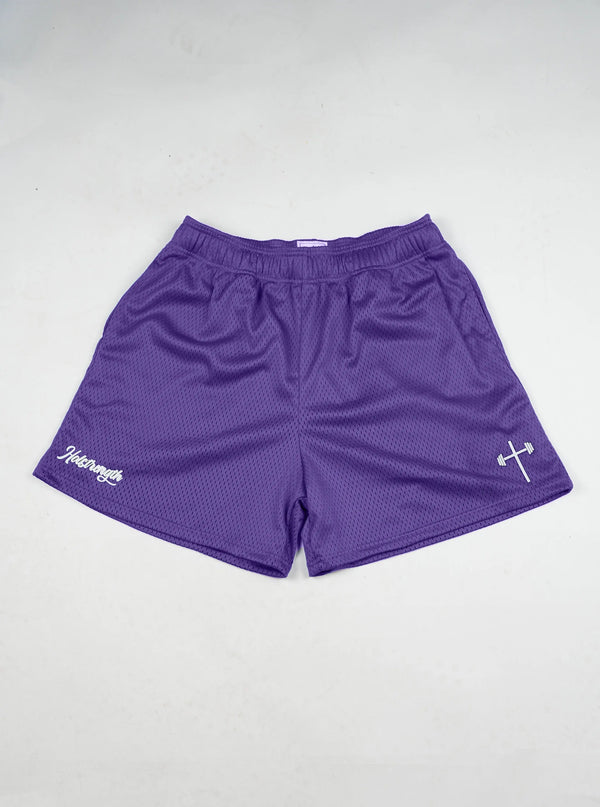 Classic Mesh Shorts - Purple HolStrength