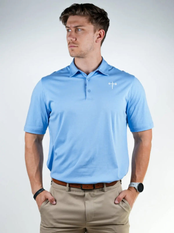 Classic Polo - Light Blue HolStrength