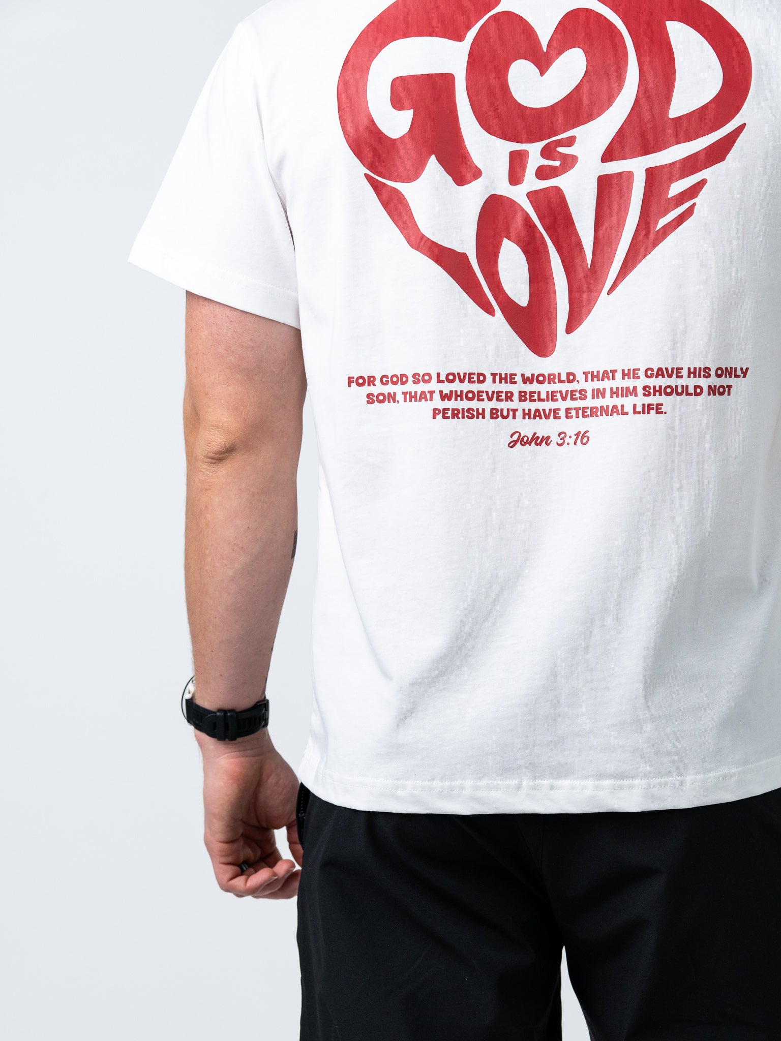 God is Love John 3:16 Premium Tee - HolStrength