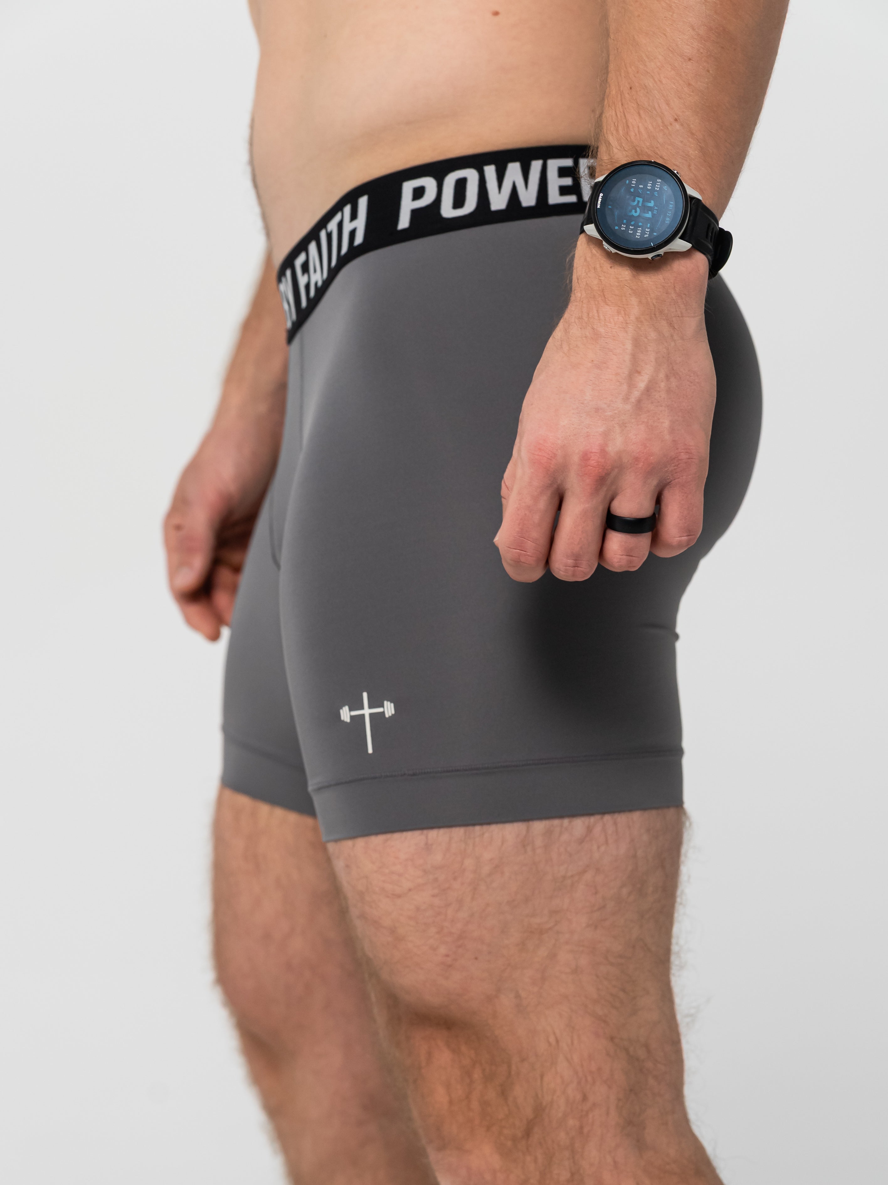 Powered By Faith Tech Boxer Briefs - HolStrength