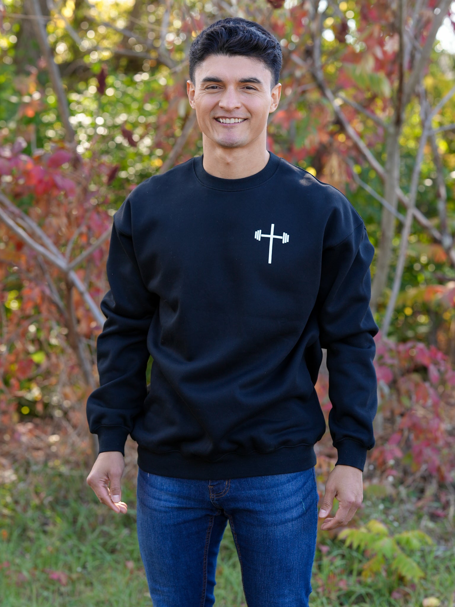 God Is Good Crewneck - HolStrength