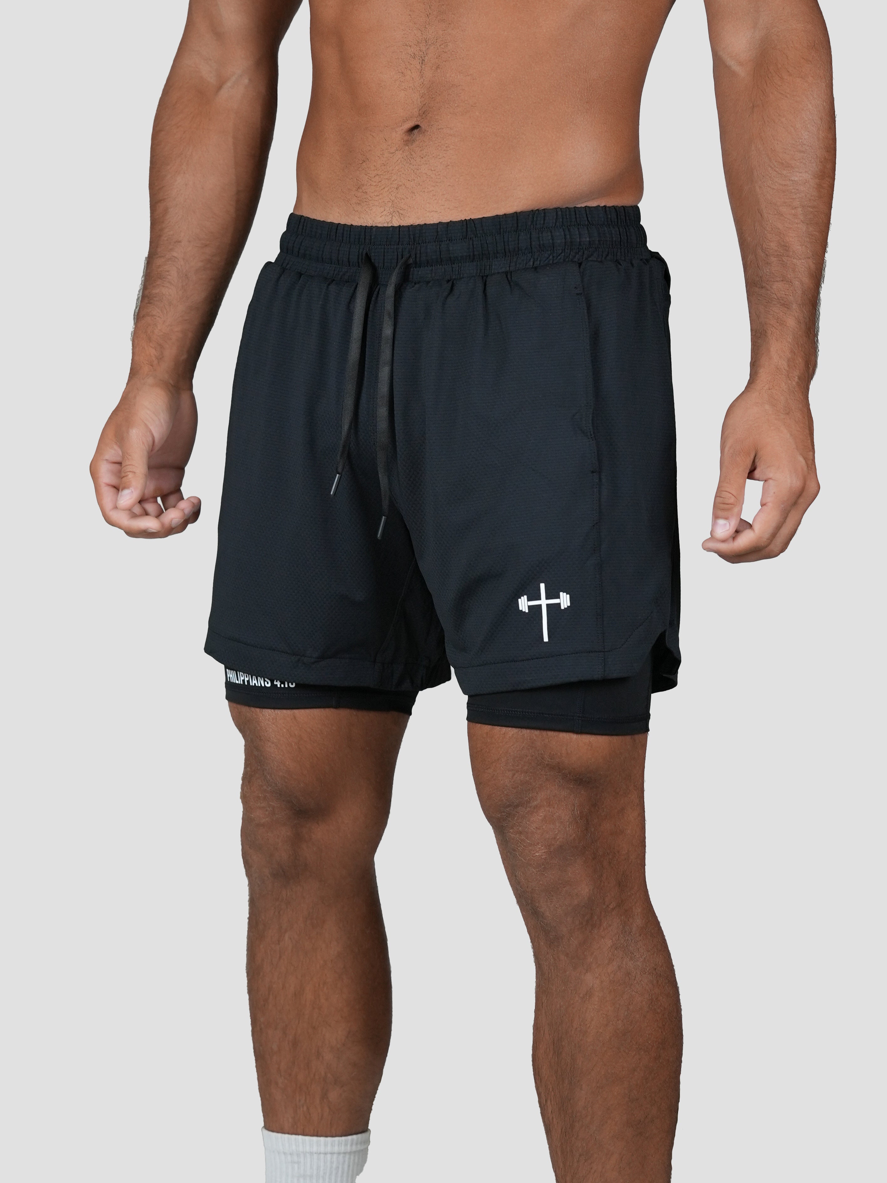 Phil 4:13 Liner Shorts - HolStrength