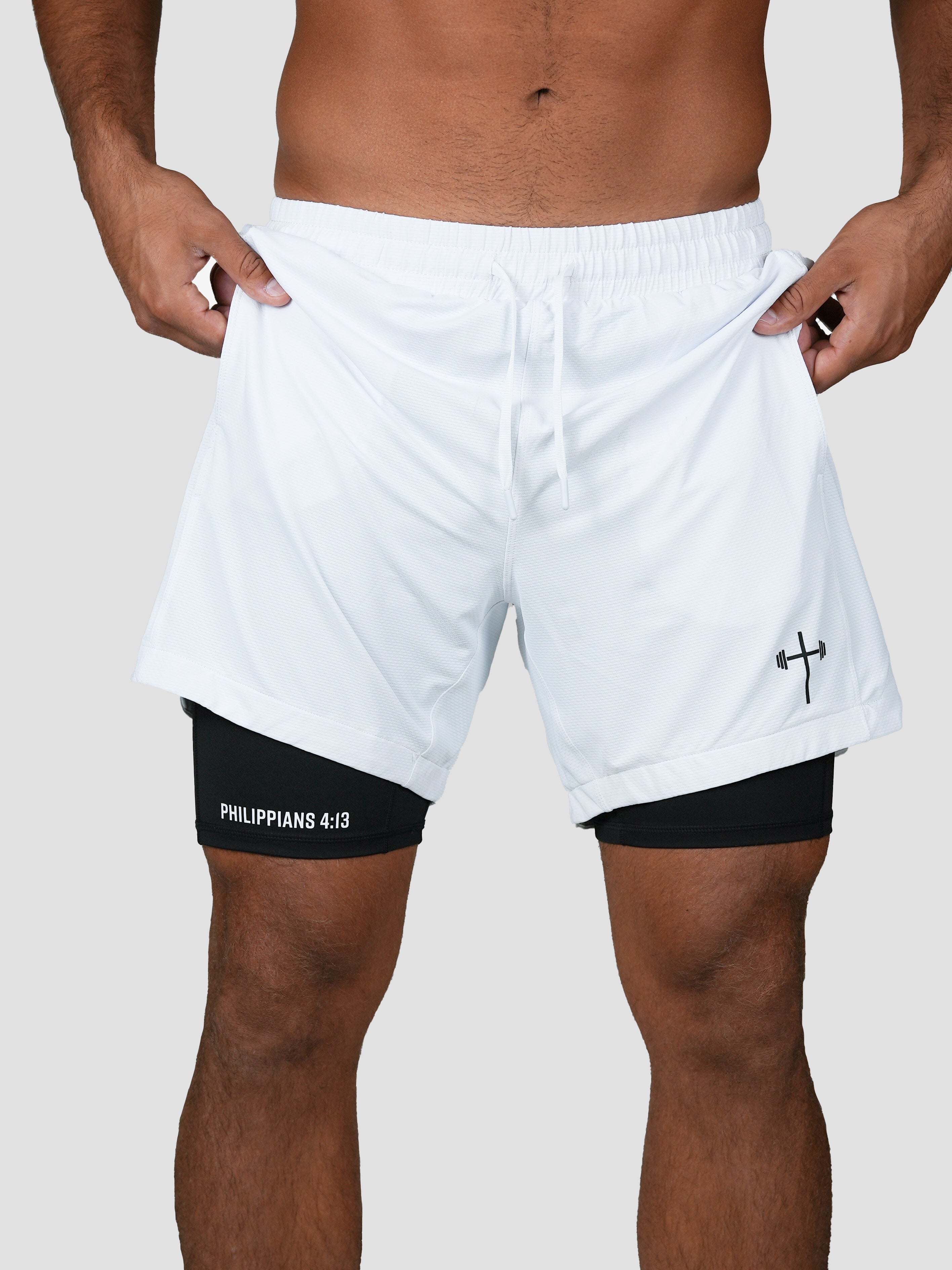 Phil 4:13 Liner Shorts - HolStrength