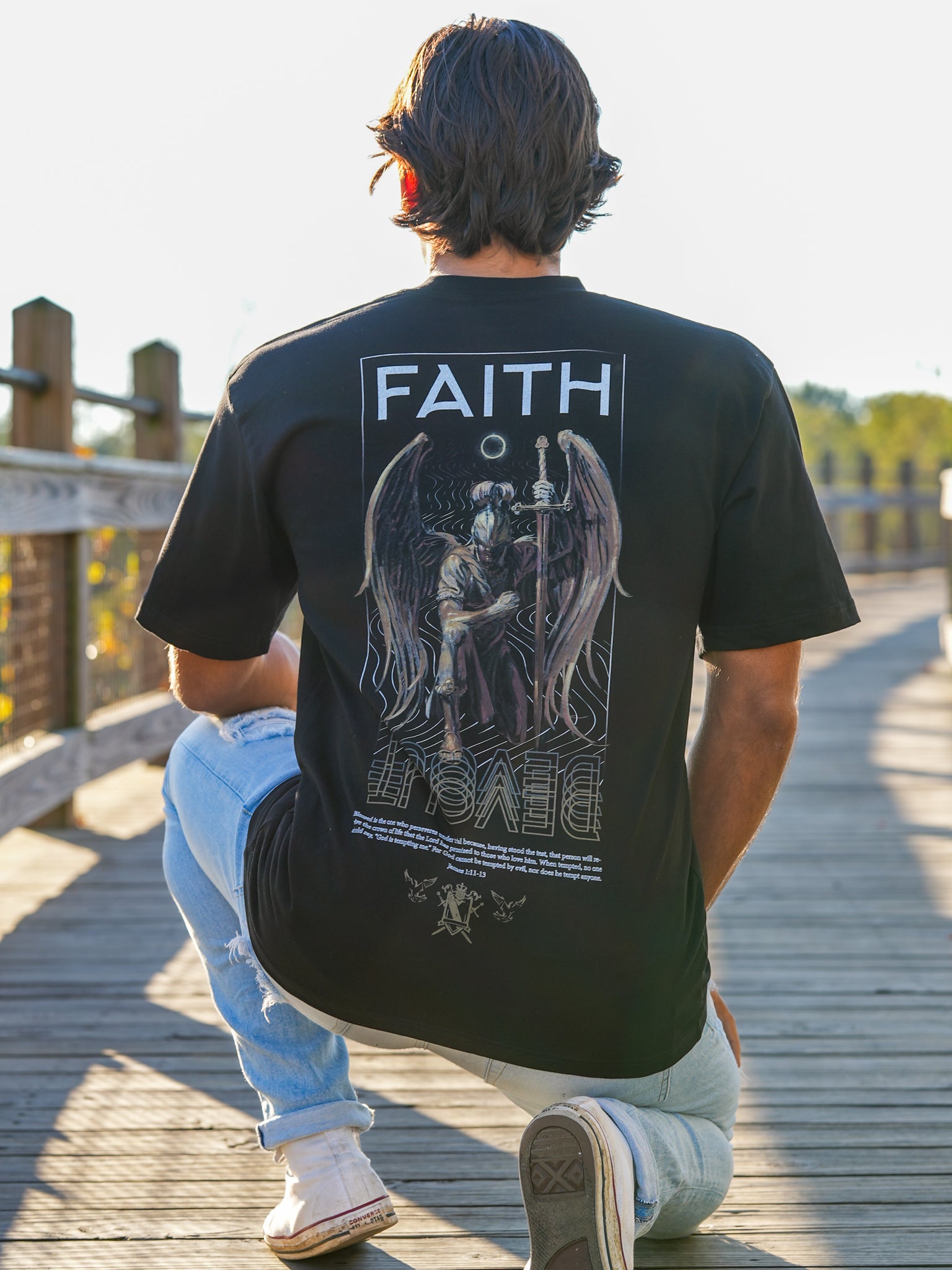 Faith Devout Tee - HolStrength