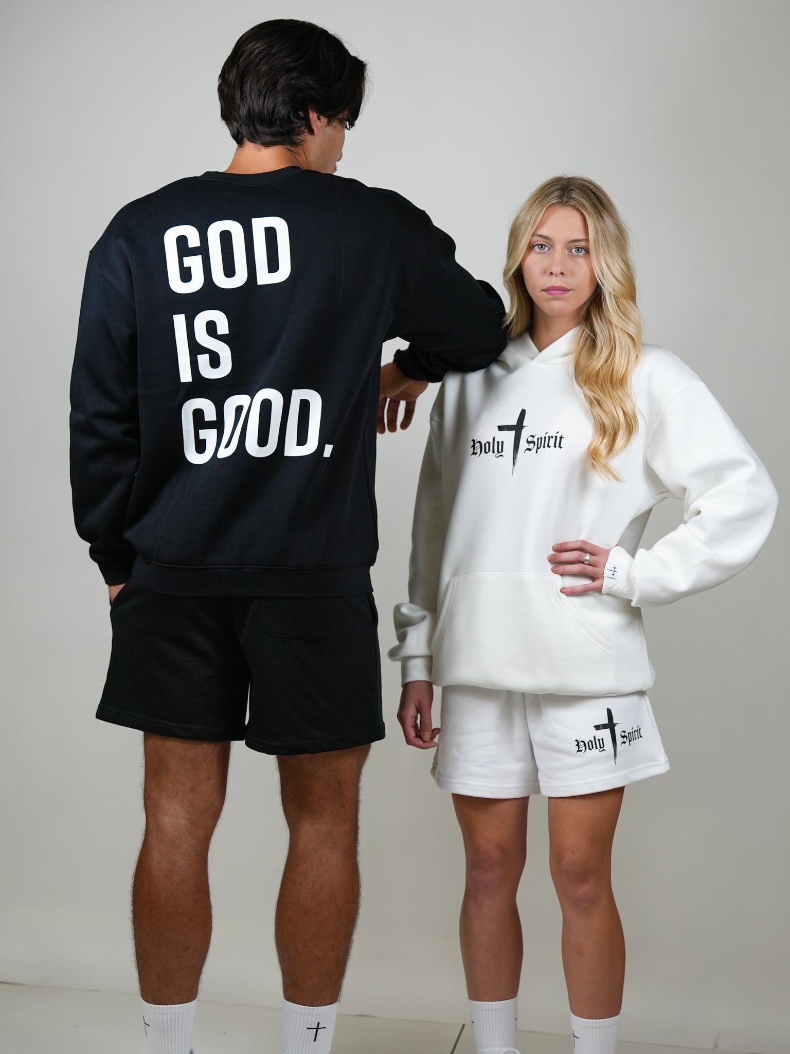 God Is Good Crewneck - HolStrength