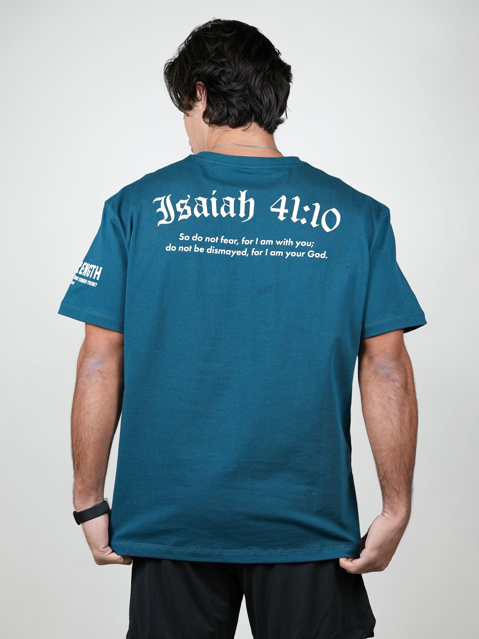 Isaiah 41:10 Oversized Tee - HolStrength