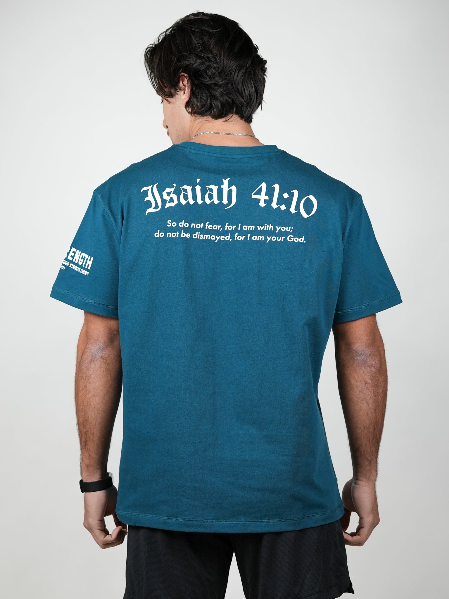 Isaiah 41:10 Oversized Tee - HolStrength