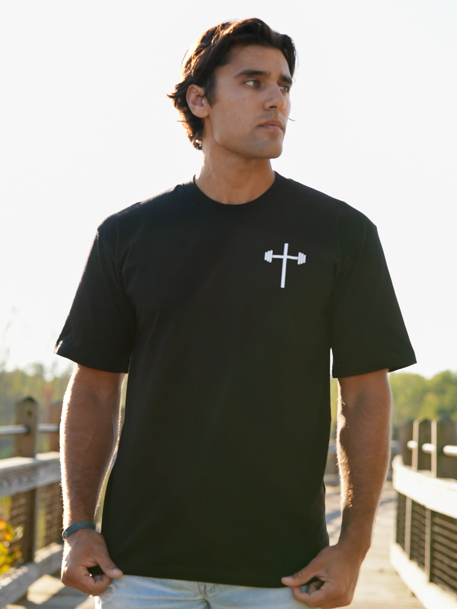 Moses Parting Sea Tee - HolStrength