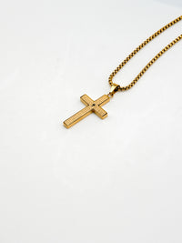 Lord's Prayer Cross Pendant Necklace - HolStrength