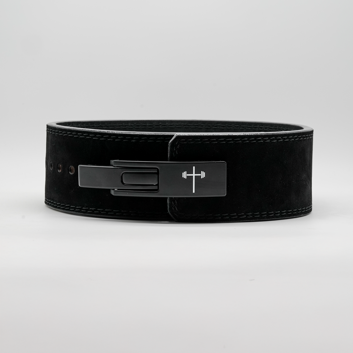 ベルト magliano 19aw HOLY BELT HolStrength 10MM Lever Suede Belt - Black - HolStrength