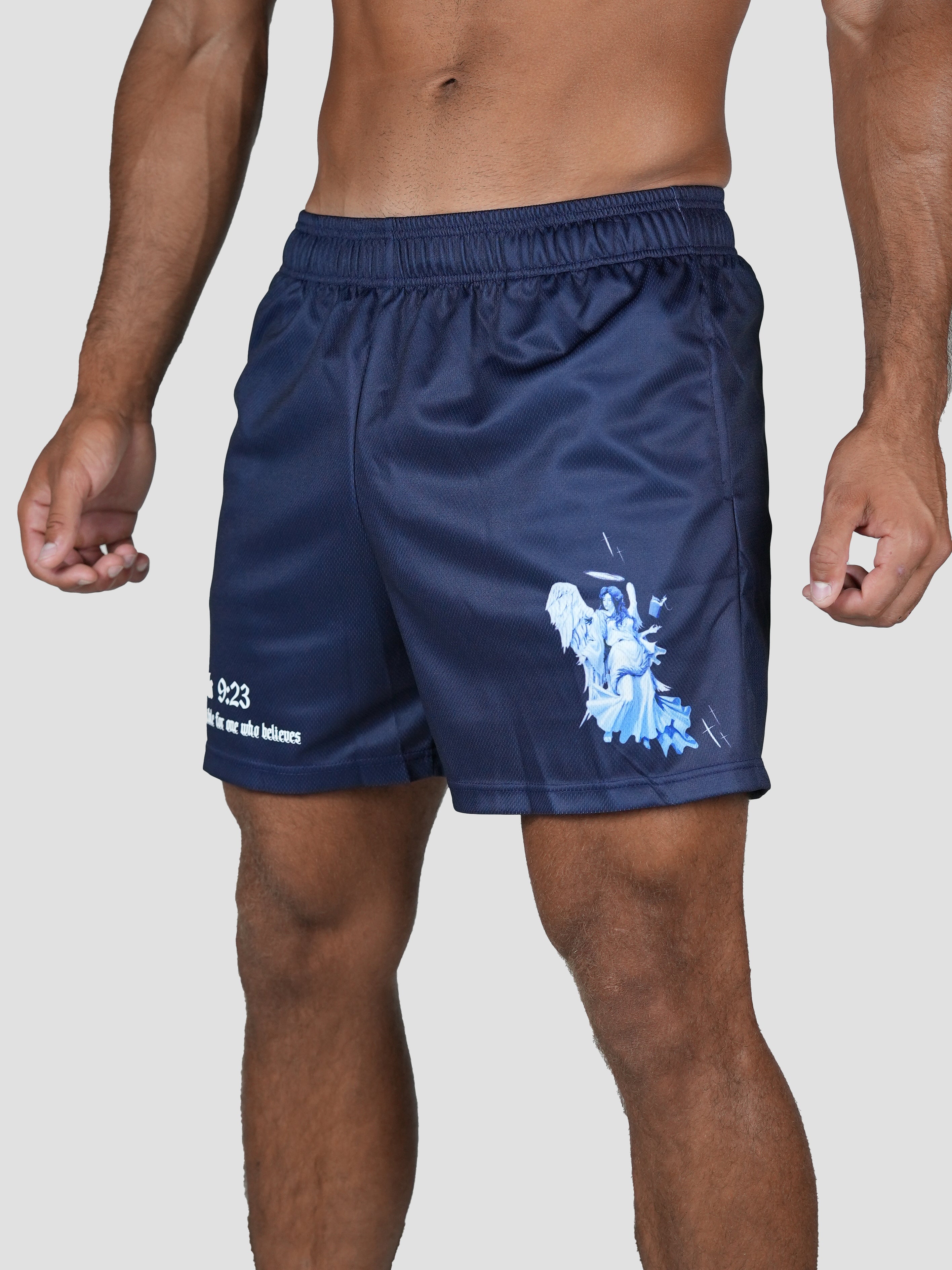Mark 9:23 Angel Shorts - HolStrength