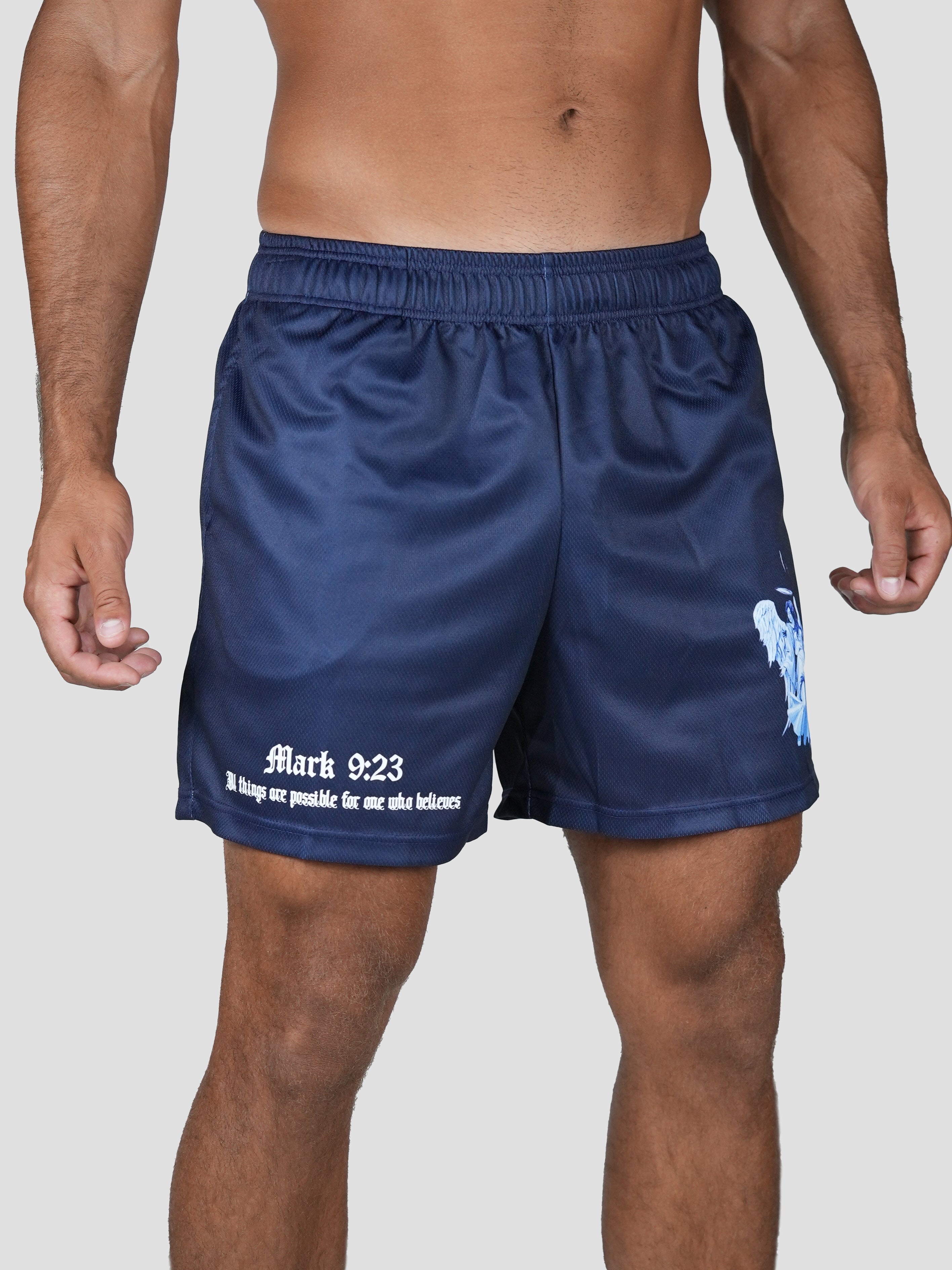 Mark 9:23 Angel Shorts - HolStrength