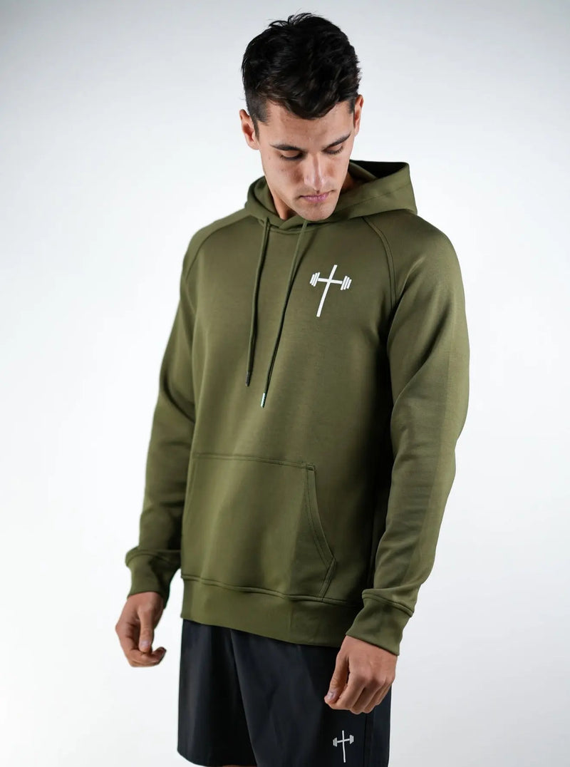 Elite Hoodie - Military Green HolStrength
