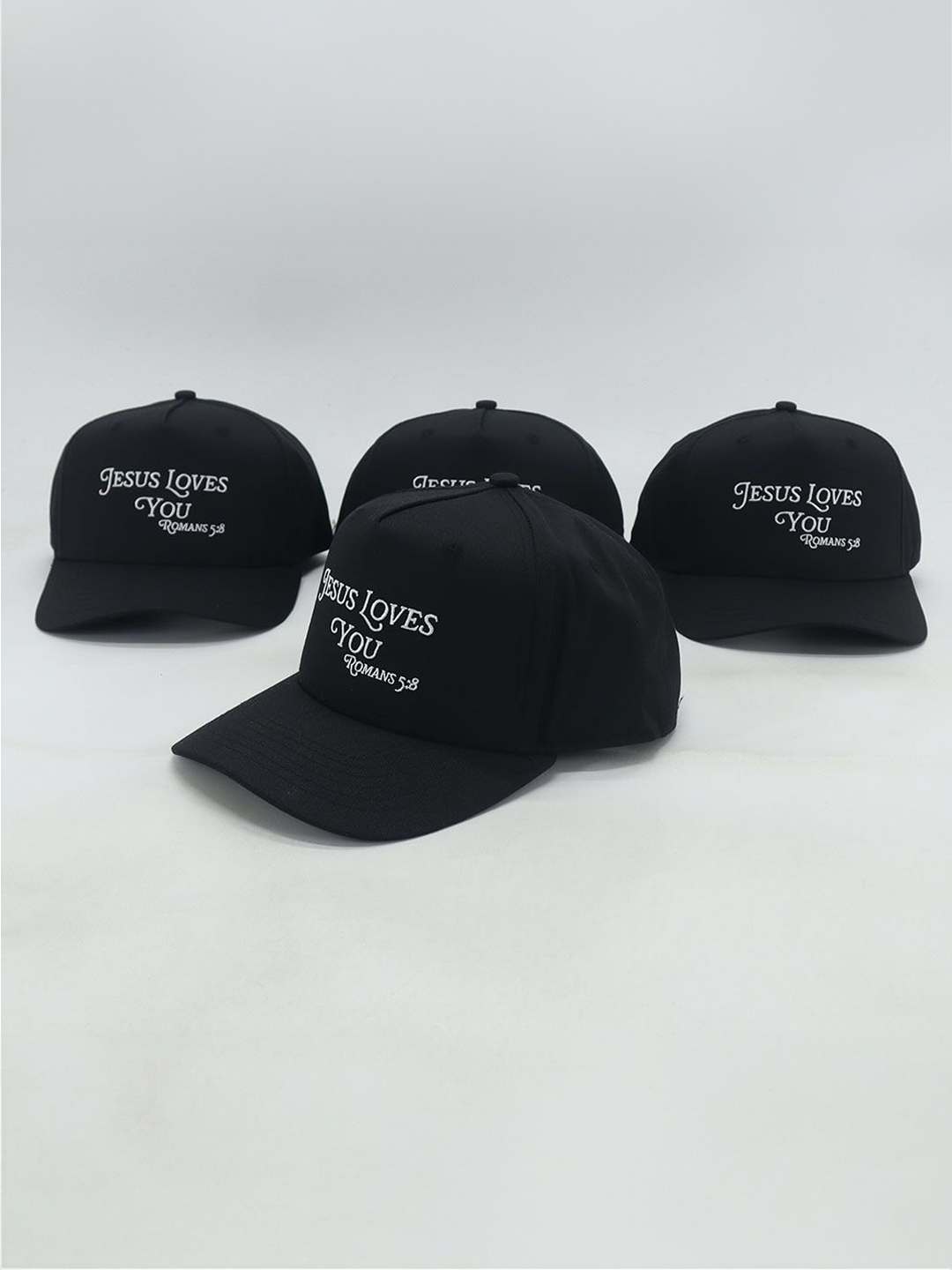 Jesus Loves You Embroidered Hat - HolStrength