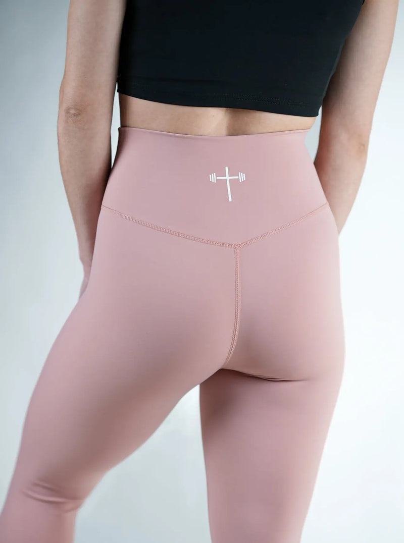 Essential Leggings - Light Pink HolStrength