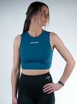 God First Combat Top - Blue HolStrength