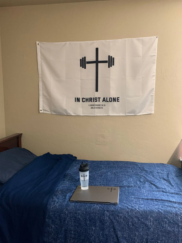 In Christ Alone Flag - HolStrength