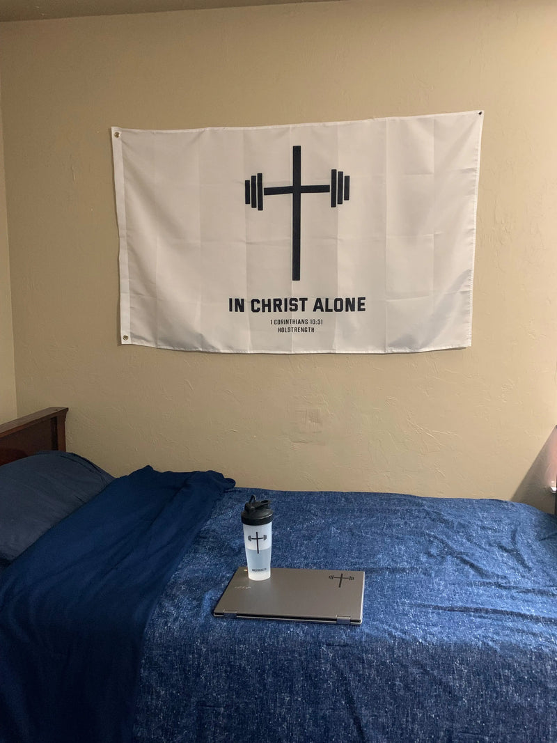 In Christ Alone Flag - HolStrength