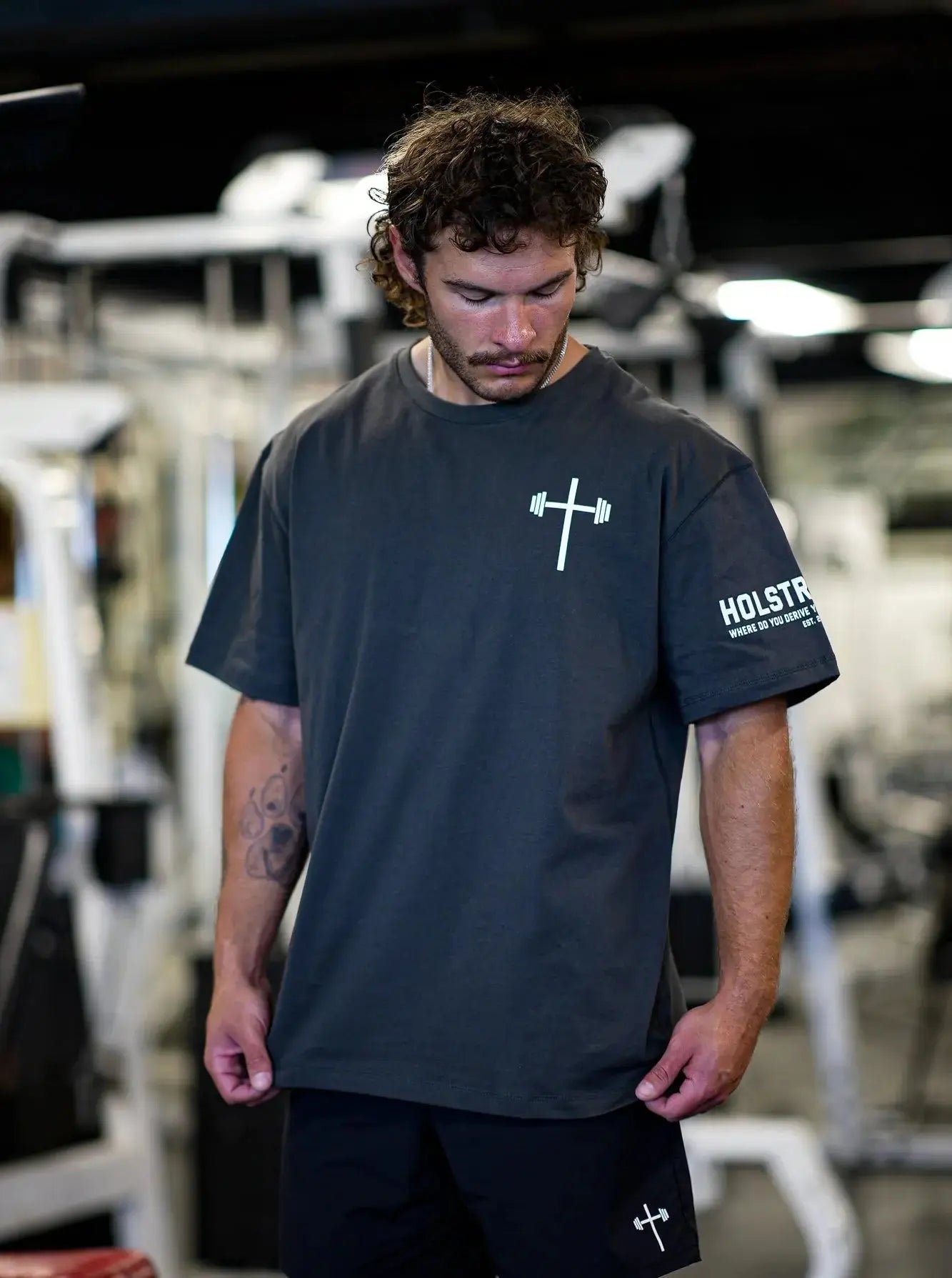 Jesus Is King Oversized Tee HolStrength