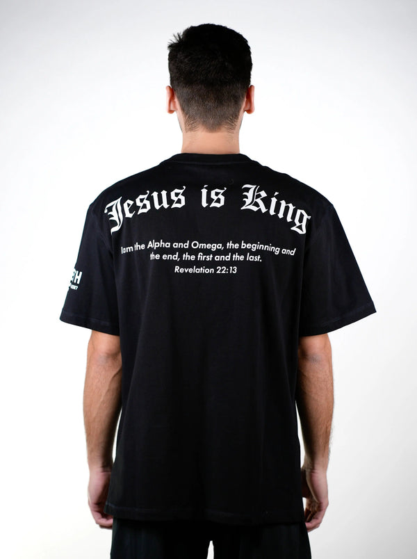 Jesus Is King Oversized Tee HolStrength
