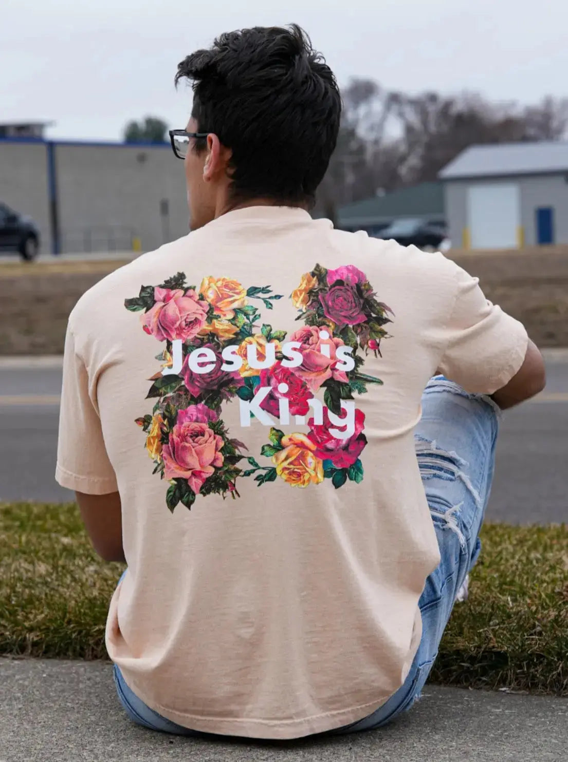Jesus Is King Tee HolStrength