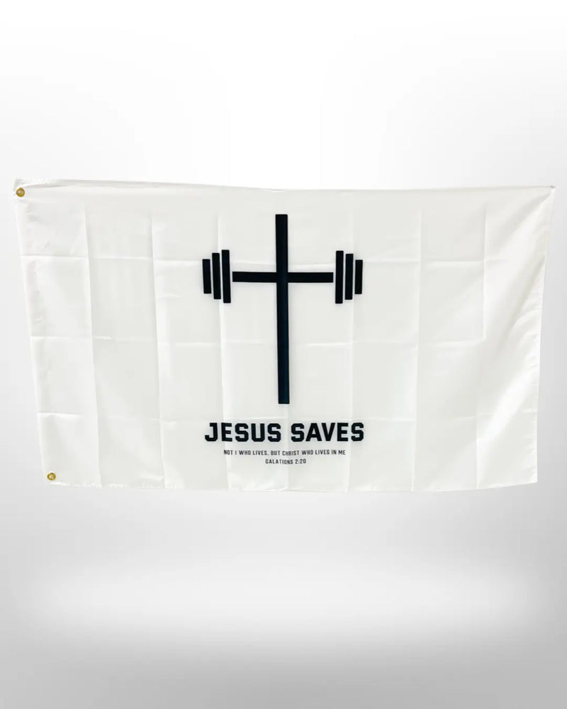 Jesus Saves Flag HolStrength