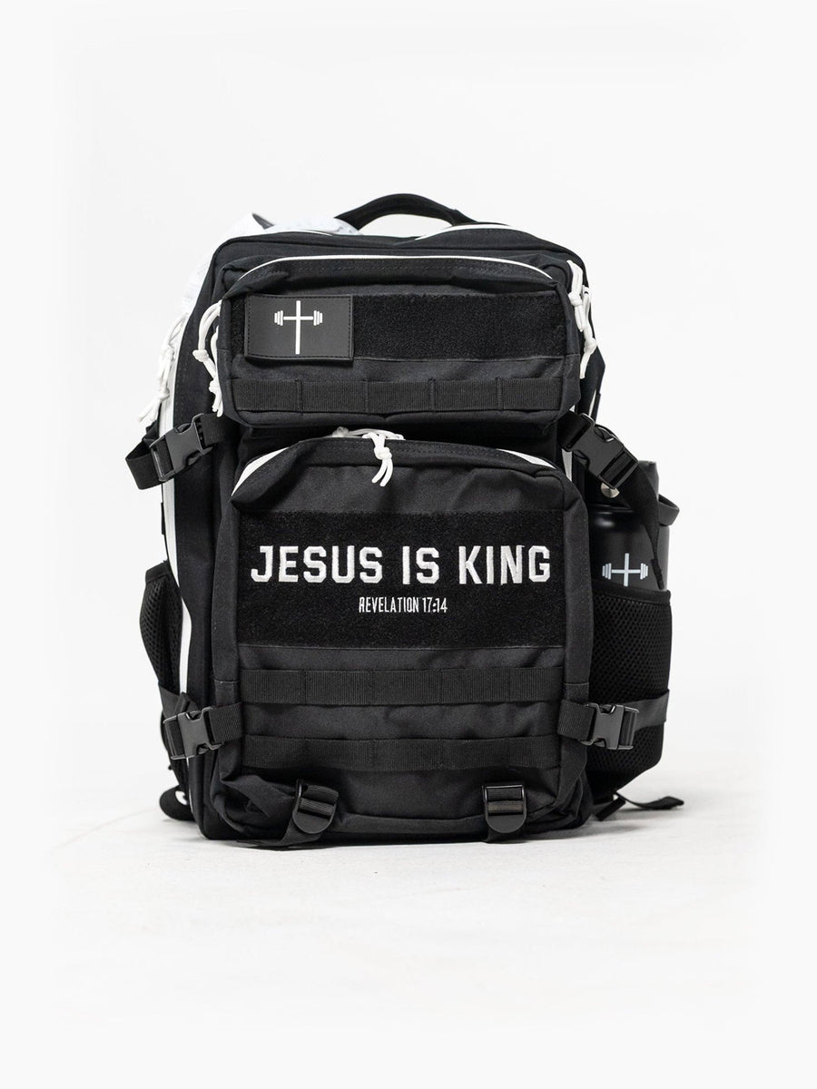 HolStrength 45L Tactical Backpack, Christ is King