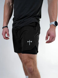 Liner Shorts 7" - Black HolStrength