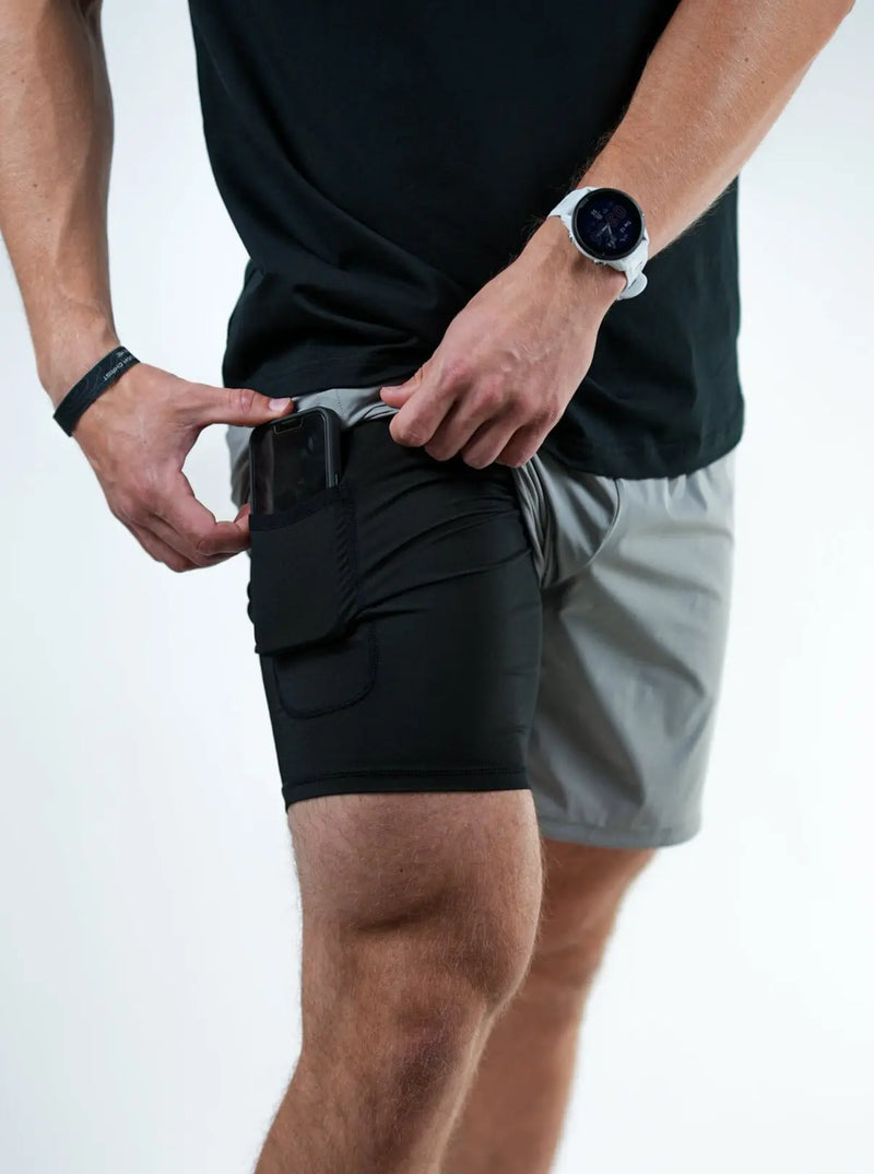 Liner Shorts 7" Grey HolStrength