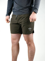 Liner Shorts 7" - Military Green HolStrength