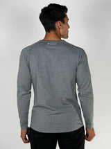 Long Sleeve Performance Tee - Grey HolStrength