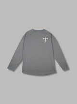 Long Sleeve Performance Tee - Grey HolStrength