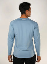 Long Sleeve Performance Tee - Light Blue HolStrength