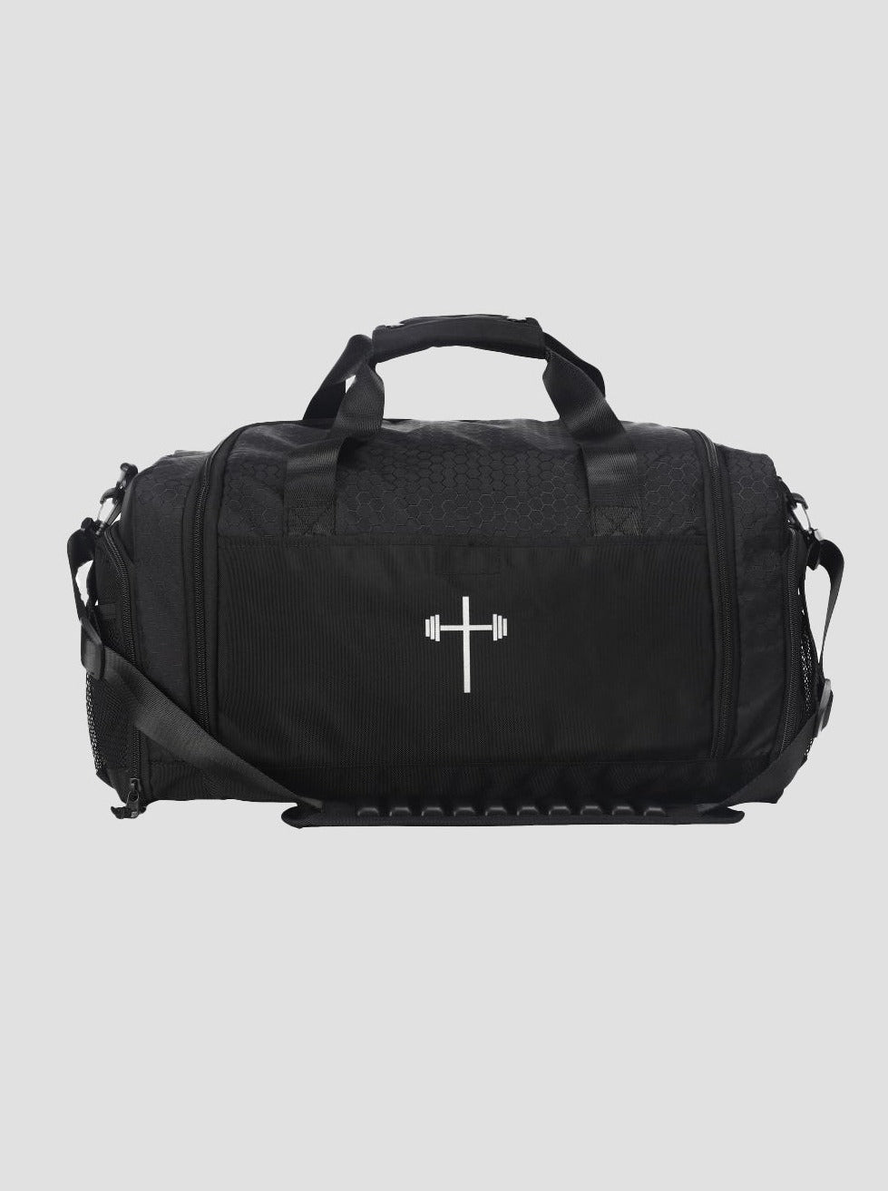 Powered By Faith Duffle Bag - HolStrength