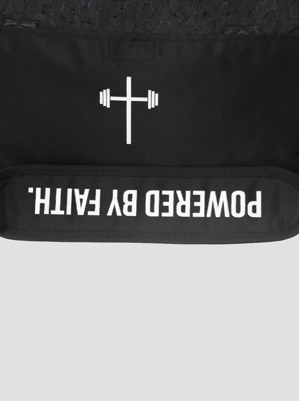 Powered By Faith Duffle Bag - HolStrength
