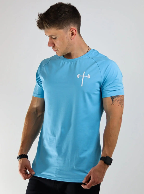 Original Performance Tee - Light Blue - HolStrength