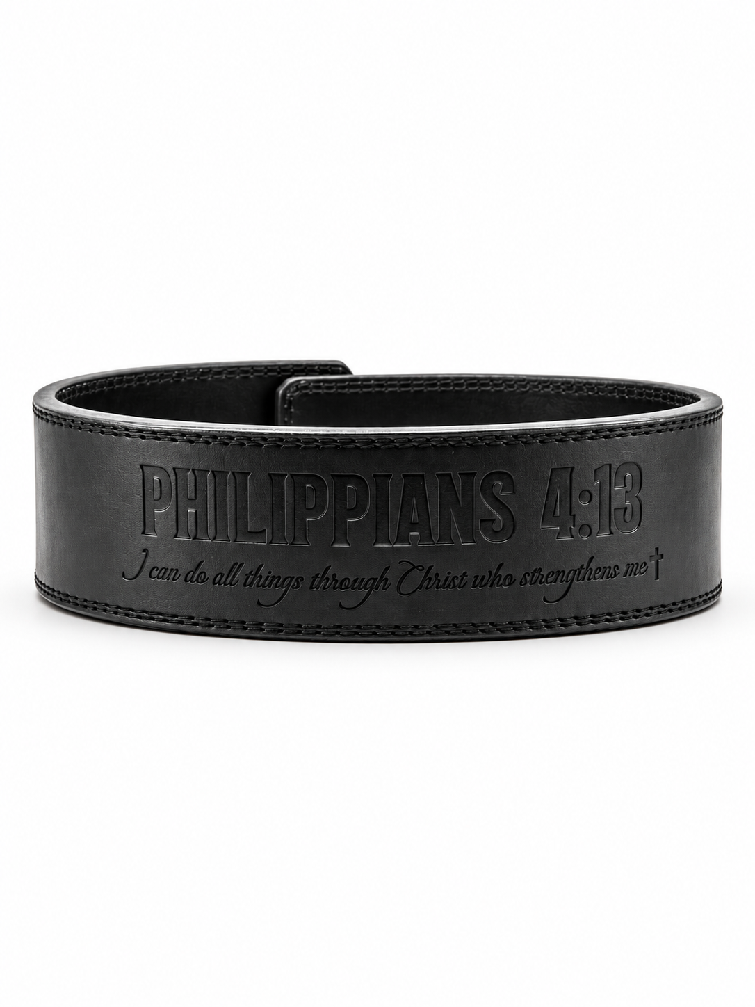 Philippians 4:13 10MM Premium Lever Belt
