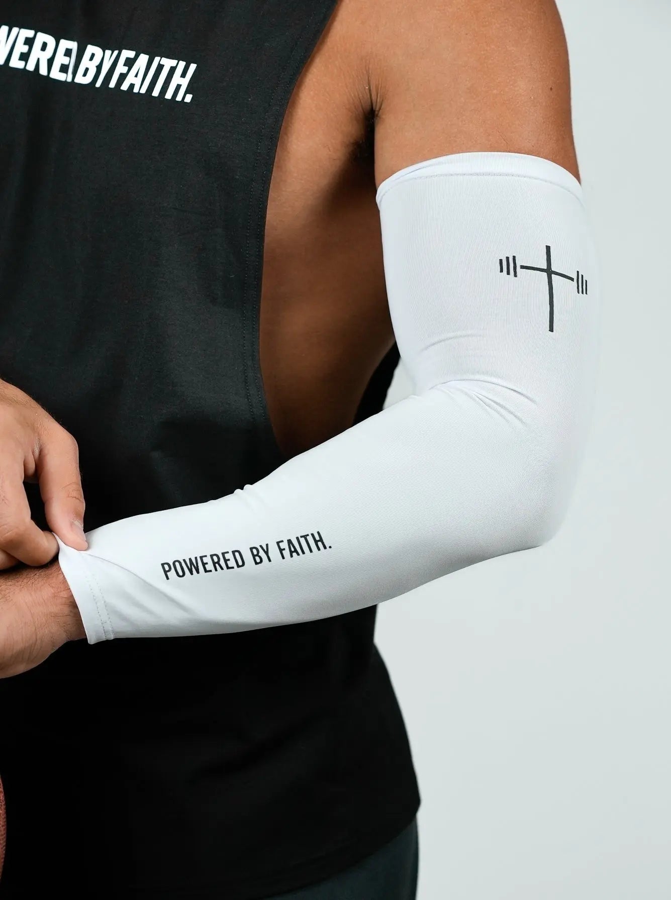 Powered By Faith Arm Sleeve HolStrength