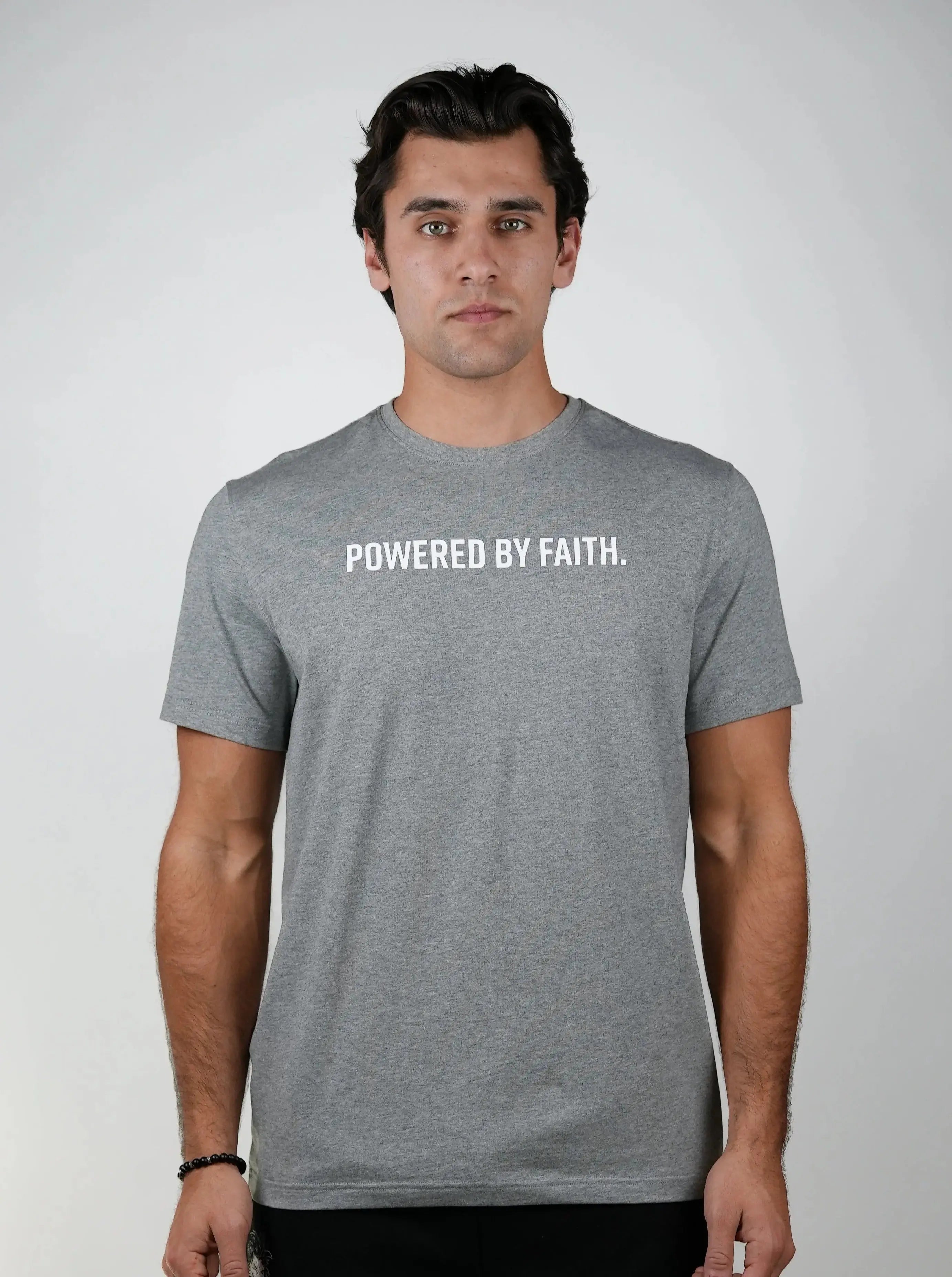 Powered By Faith Performance Tee HolStrength