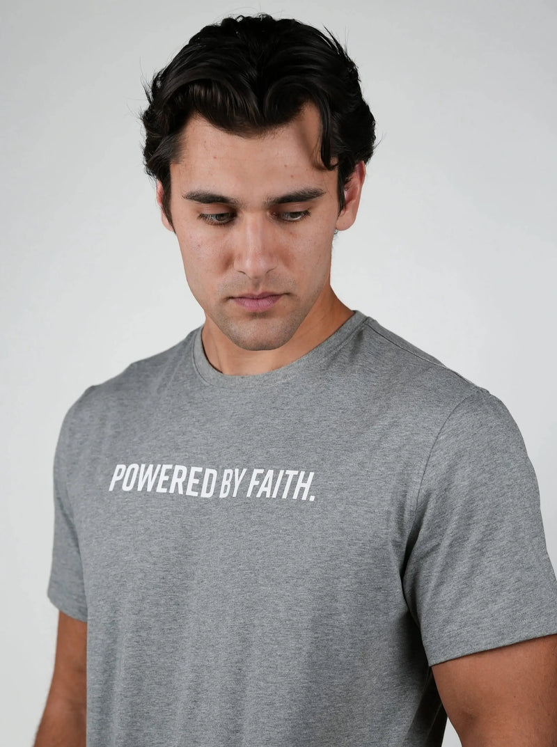 Powered By Faith Performance Tee HolStrength