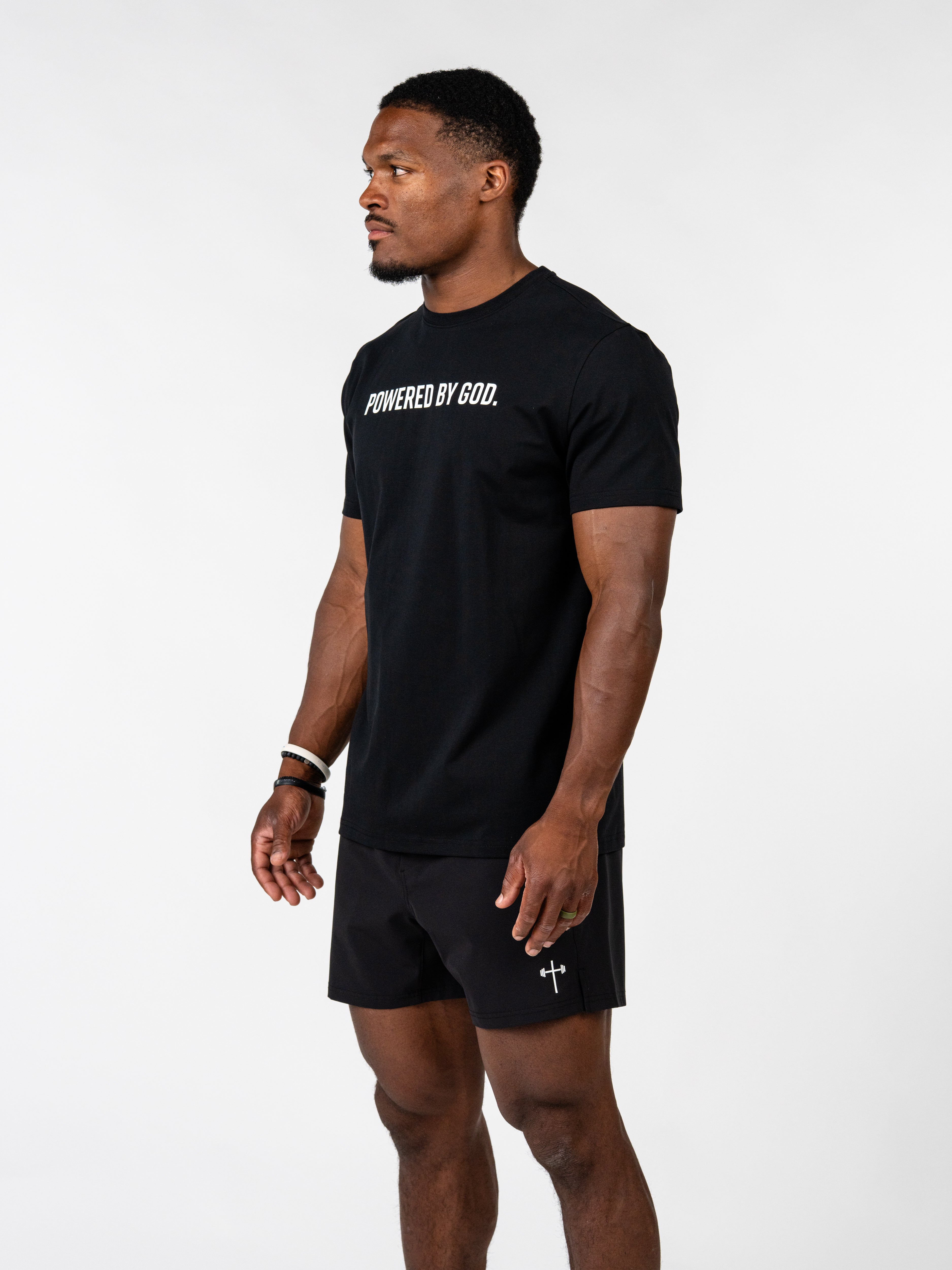 Powered By God Performance Tee