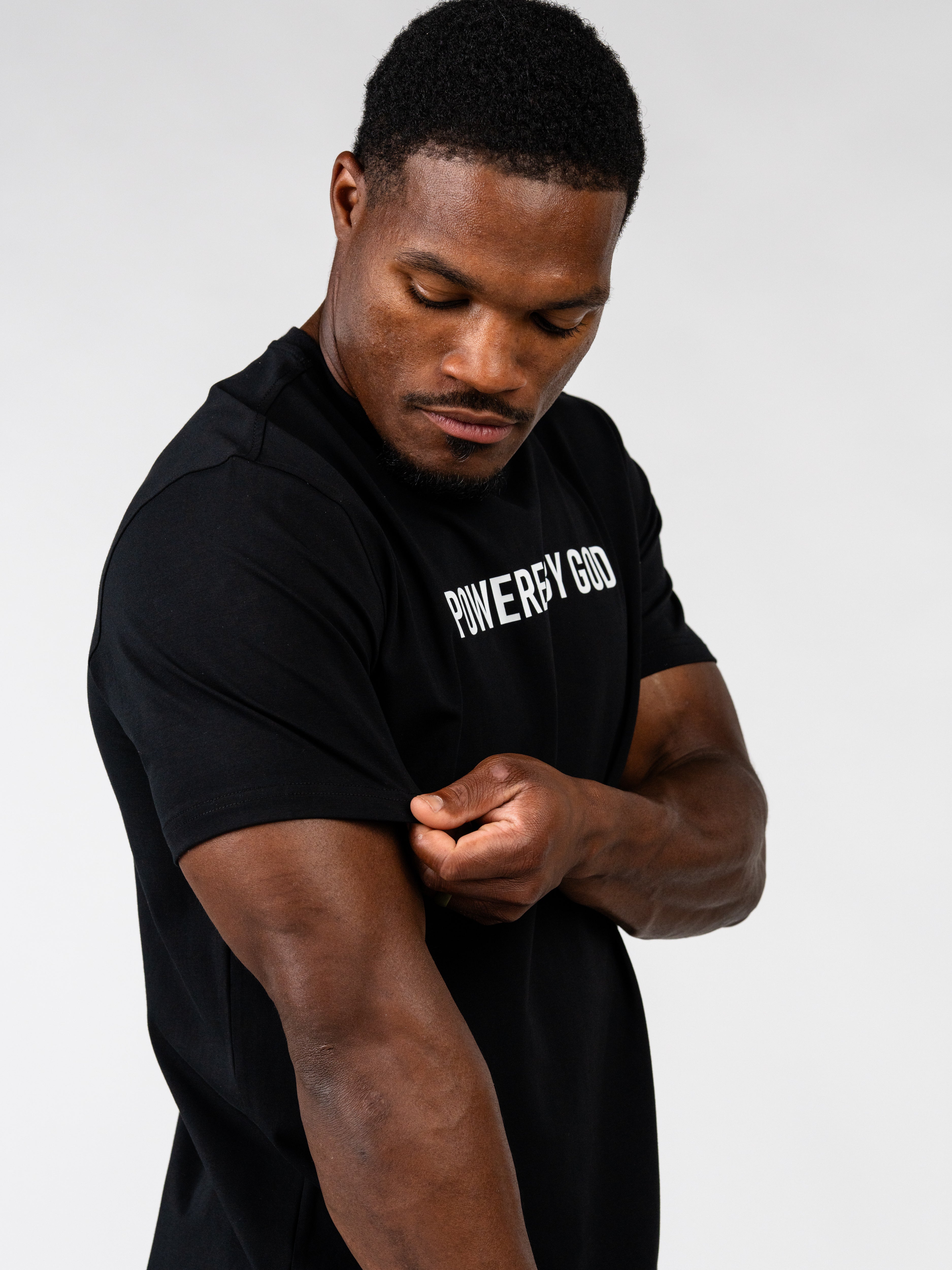 Powered By God Performance Tee