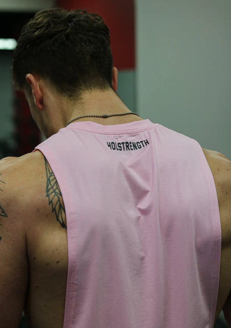 Premium Cut Off - Light Pink HolStrength